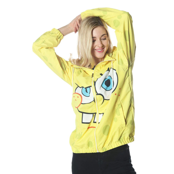 Men’s Members Only x Nickelodeon Spongebob Jacket Size SMALL - Picture 3 of 9